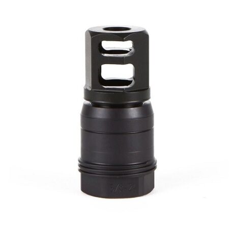 SIG SAUER Clutch-Lok QD Muzzle Brake 7.62 NATO 5/8x24" 90 Degree Shoulder- Steel Matte Black