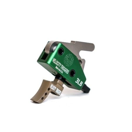 Velocity AR MPC Drop-in, Single Stage Trigger, 3 lb- Curved Smooth- FDE