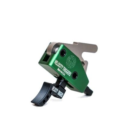 Velocity AR 9mm/PCC Drop-in, Single Stage Trigger, 4 lb- Curved Serrated