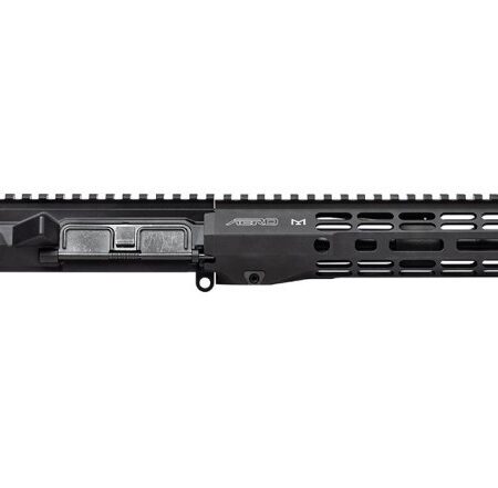 an image of the product Aero Precision AR-15 .300 Blackout M4E1 Threaded Complete Upper Receiver, 8" Barrel, Atlas R-One M-LOK 7.3" Handguard- Anodized Black- APAR700701M1