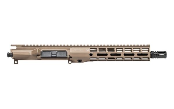an image of the product Aero Precision AR-15 .300 Blackout M4E1 Threaded Complete Upper Receiver, 10" Barrel, Atlas R-One M-LOK 9.2" Handguard- FDE Cerakote- APAR700712M4