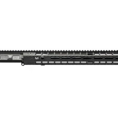 an image of the product Aero Precision AR-15 5.56mm M4E1 Threaded Complete Upper Receiver, No Forward Assist, 16" Mid-Sized Barrel, Atlas R-One M-LOK 15" Handguard- FDE Cerakote- APAR712705M7
