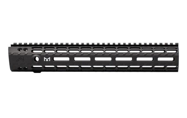 an image of the product Aero Precision AR-15 Enhanced M-LOK 12.7" Free Float Handguard- Anodized Black- APRA100217C