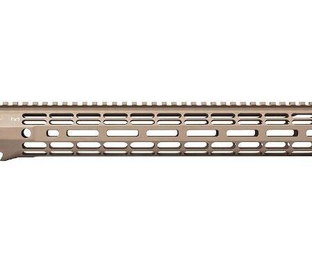 an image of the product Aero Precision AR-10 M5 Atlas R-One M-LOK 15" Handguard- Aluminum- FDE- APRA538715A