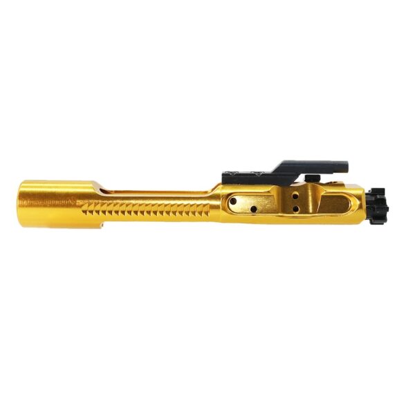 AR-15 5.56 Competition Complete Mil-Spec Bolt Carrier Group Assembly- Anodized Gold