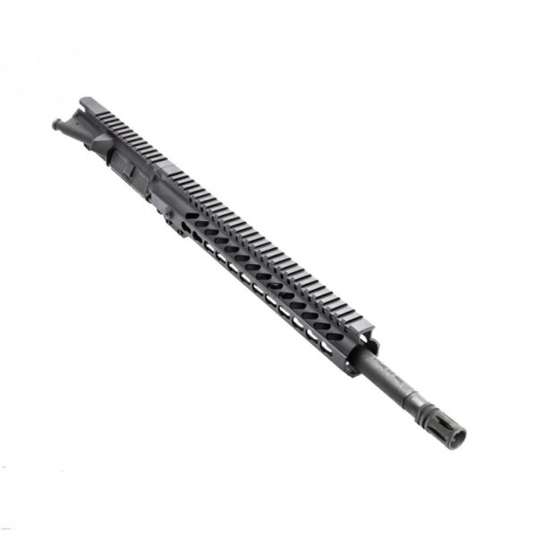 an image of the product AR15 Upper Build- 7.62x39mm 16" Barrel w/ 12" Super Slim Light Weight Keymod Rail Upper Assembled- UB-AK-FSM12