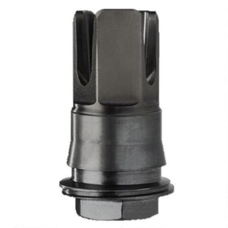 SIG SAUER CQB Flash Hider Muzzle Device 7.62 NATO 1/2x28 TPI Taper-Lok- Steel Matte Black