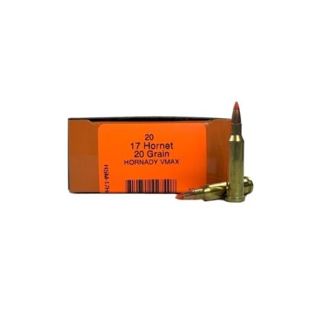 HSM Factory Blemish .17 Hornet 20 Gr. Hornady V-Max- Box of 20