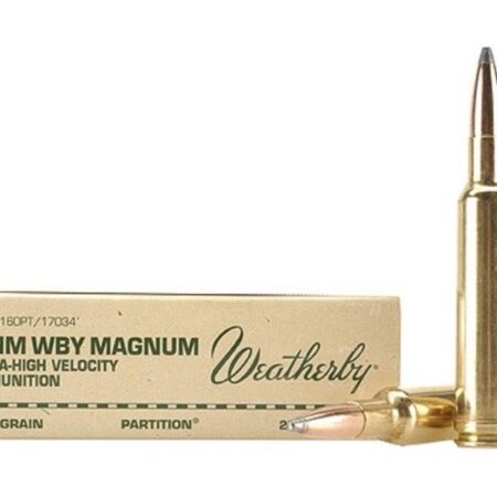 Weatherby 7mm Weatherby Magnum 160 Gr. Nosler Partition- Box of 20