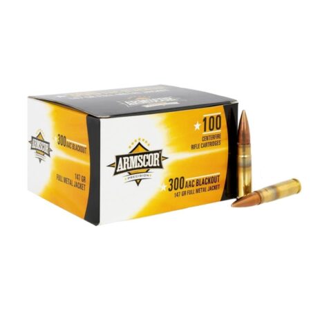 Armscor Precision .300 AAC Blackout 147 Gr. Full Metal Jacket- Box of 100
