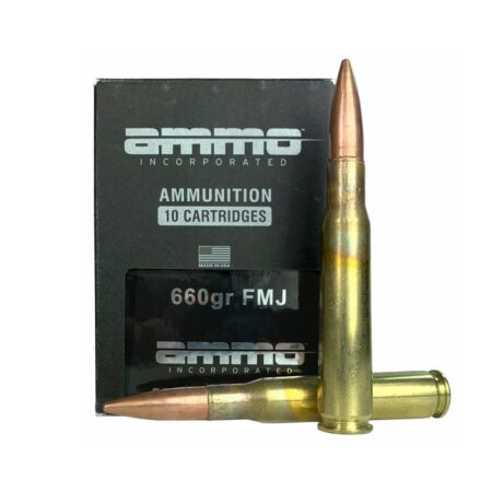 Ammo Incorporated .50 BMG 660 Gr. Full Metal Jacket- Box of 10