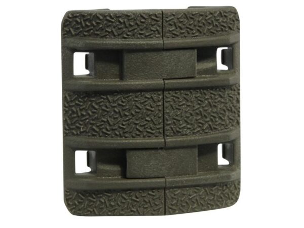 MagPul XTM Enhanced Modular Full Profile Picatinny Rail Cover Polymer- Package of 4- ODG