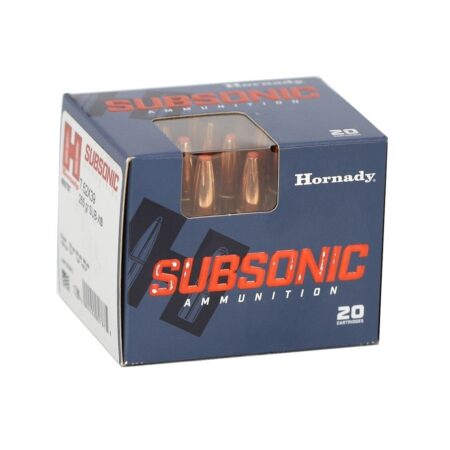 Hornady Subsonic 7.62x39mm 255 Gr. Sub-X Polymer Tip- Box of 20