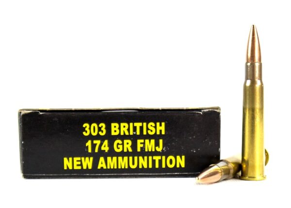 PCI .303 British 174 Gr. Full Metal Jacket- Box of 20