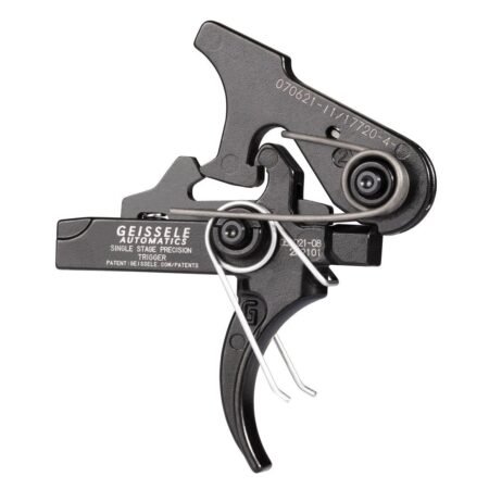 Geissele SSP Super Speed Precision Trigger Group AR-15/AR-10 Single Stage- Curved Bow- Matte