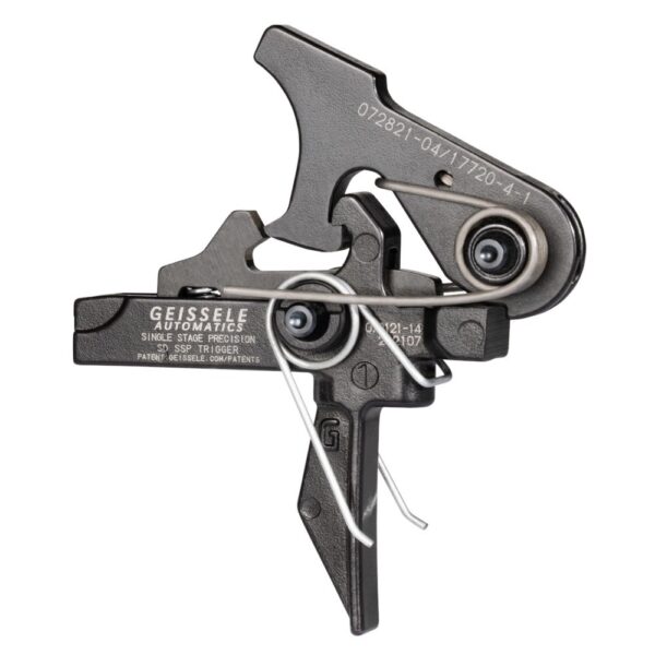 Geissele SSP Super Speed Precision Trigger Group AR-15/AR-10 Single Stage- Flat Bow- Matte