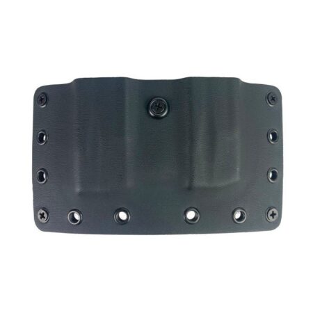 Black Point Tactical Shooter Sig P320 9/40 Double OWB Mag Pouch- Right Hand(Left Sided)- Black Kydex