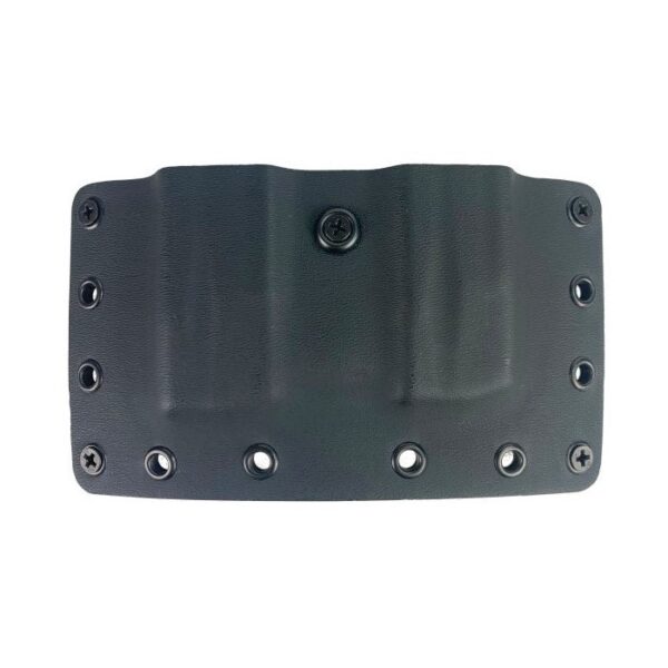 Black Point Tactical Shooter Sig P320 9/40 Double OWB Mag Pouch- Right Hand(Left Sided)- Black Kydex