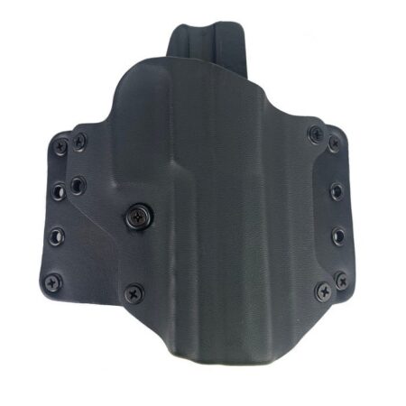 Black Point Tactical Leather Wing Glock 19/23/32 OWB Holster- Right Hand- Black Kydex