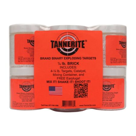 Tannerite Exploding Rifle Target- 4- 1/4 lb. Jars