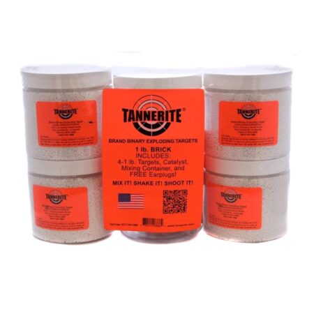 Tannerite Exploding Rifle Target- 4- 1 lb. Jars