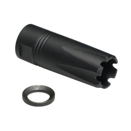 CMMG Zeroed .22 LR Flash Hider 1/2"x28- Aluminum Black