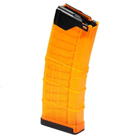 Lancer L5AWM Hybrid AR-15 .223/5.56mm 30-Round Magazine- Translucent Orange