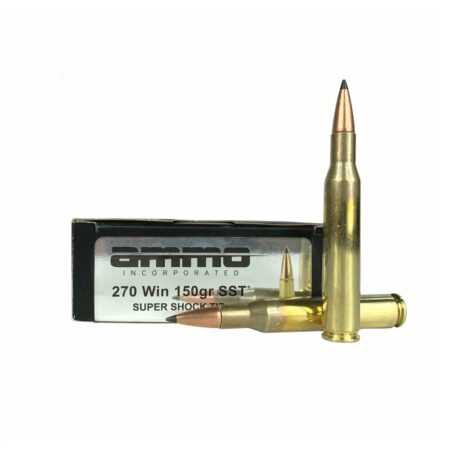 Ammo Incorporated .270 Winchester 150 Gr. SST Polymer Tip- Box of 20