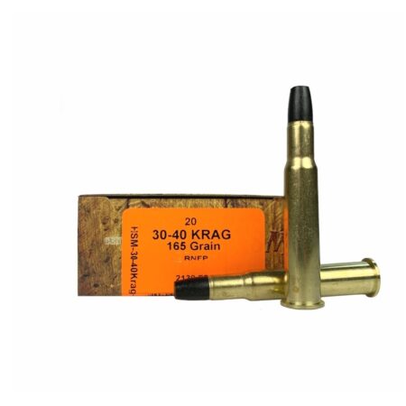 HSM Factory Blemish .30-40 Krag 165 Gr. Round Nose Flat Point- Box of 20