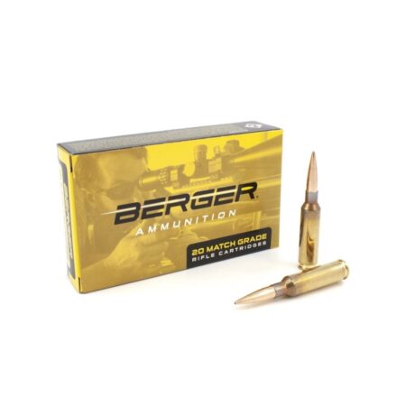 Berger Match Grade 6.5 Creedmoor 140 Gr. Hybrid Target OTM- Box of 20