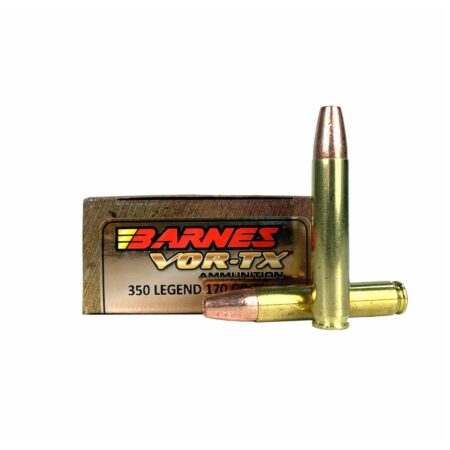 Barnes VOR-TX .350 Legend 170 Gr. TSX Hollow Point Flat Base- Lead-Free- Box of 20