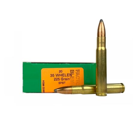 HSM Factory Blemish .35 Whelen 225 Gr. Soft Point Boat Tail- Box of 20