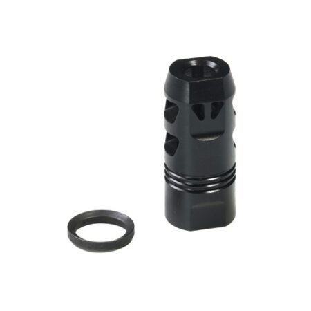 CMMG Zeroed AR-10 .308 Muzzle Brake 5/8"-24- Steel Matte
