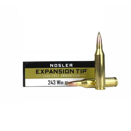Nosler .243 Winchester 90 Gr. E-Tip- Lead-Free- Box of 20