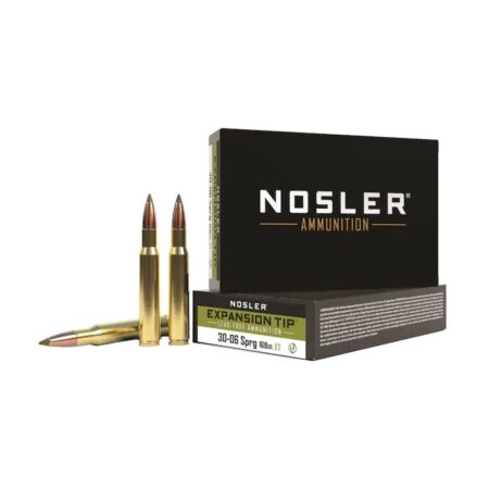 Nosler Expansion Tip .30-06 Springfield 168 Gr. E-Tip- Lead-Free- Box of 20