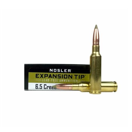 Nosler 6.5 Creedmoor 120 Gr. E-Tip- Lead-Free- Box of 20