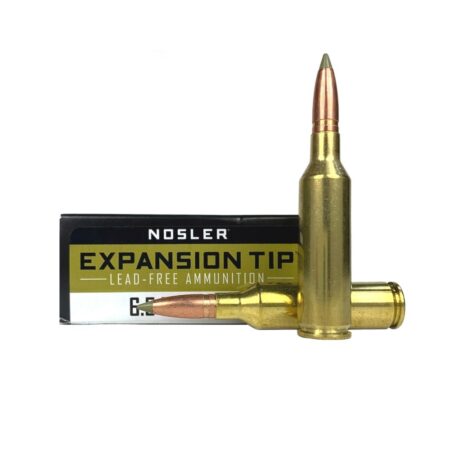Nosler Expansion Tip 6.5mm PRC 120 Gr. E-Tip- Lead-Free- Box of 20