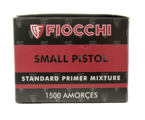 Fiocchi Standard Small Pistol Primers- Box of 1500 (HAZMAT Fee Required)