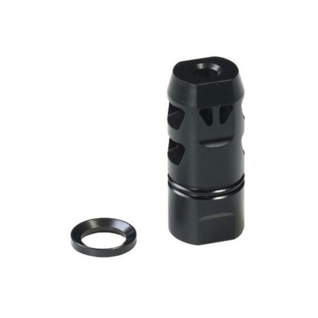 CMMG Zeroed AR-15 5.56mm Muzzle Brake 1/2"x28- Steel Matte