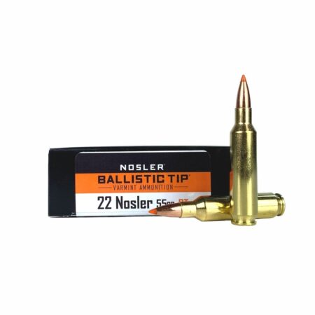 Nosler .22 Nosler 55 Gr. Ballistic Tip Varmint Boat Tail - Box of 20