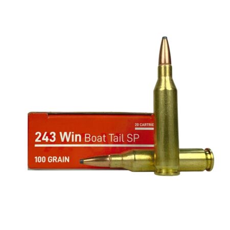 Aguila .243 Winchester 100 Gr. Soft Point Boat Tail- Box of 20