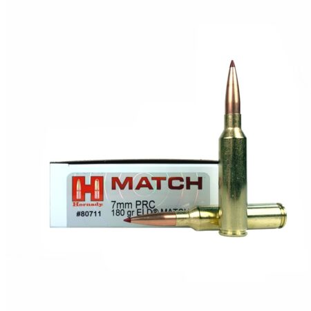 Hornady Match 7mm PRC 180 Gr. ELD Match Polymer Tipped- Box of 20