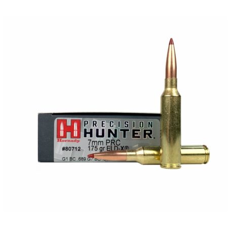Hornady Precision Hunter 7mm PRC 175 Gr. ELD-X Polymer Tipped- Box of 20
