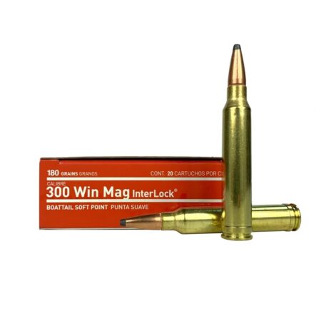 Aguila .300 Winchester Magnum 180 Gr. Interlock Spire Point Boat Tail- Box of 20