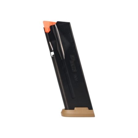 SIG SAUER P365 X-Macro 9mm 17-Round Magazine w/ Finger Extensions- Coyote