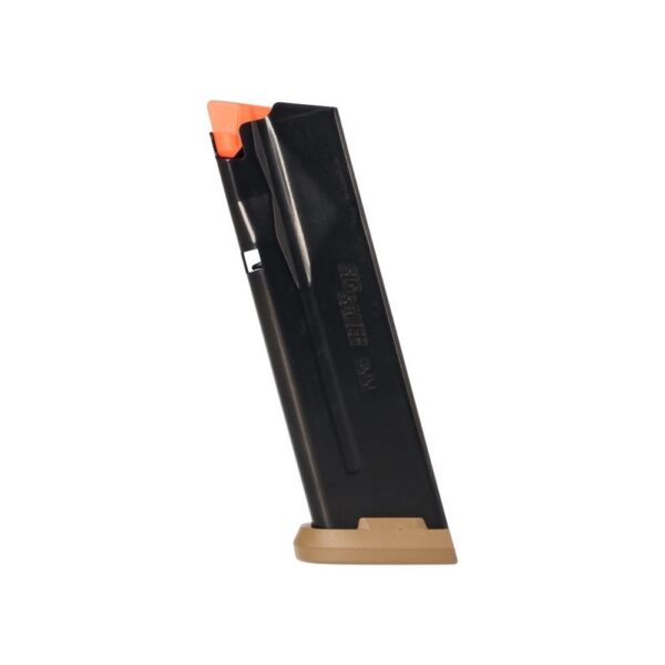 SIG SAUER P365 X-Macro 9mm 17-Round Magazine w/ Finger Extensions- Coyote