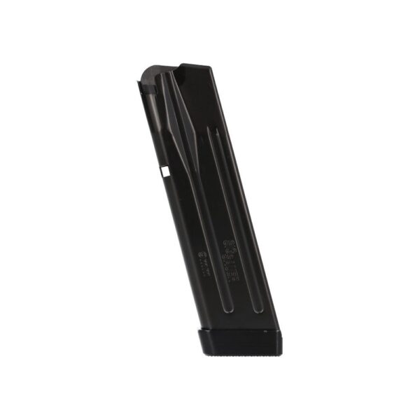 SIG SAUER P320 Full Size 9mm 17-Round Magazine-Aluminum Baseplate- Black
