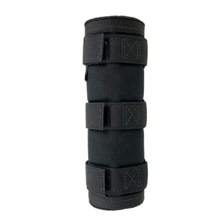 SilencerCo High Temperature Suppressor Cover,  7.5"- Black