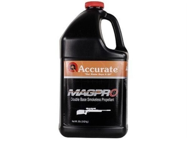 Accurate MagPro Smokeless Powder- 8 Lbs. (HAZMAT Fee Required)