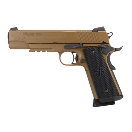 SIG SAUER 1911 Emperor Scorpion 4.5mm BB CO2 Blowback Airsoft Pistol- Coyote